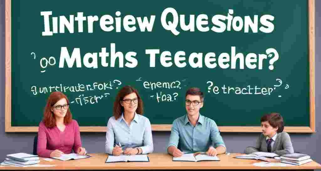 Interview Questions for Maths Teachers